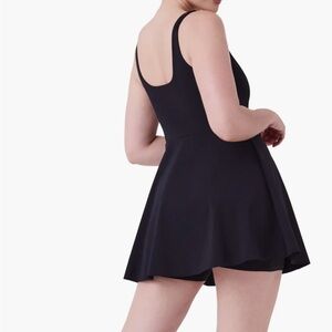 Spank XL square neck performance dress